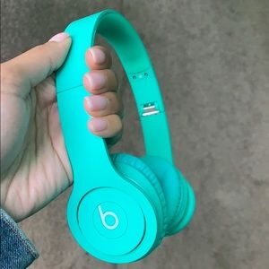 Turquoise Beats Headphones